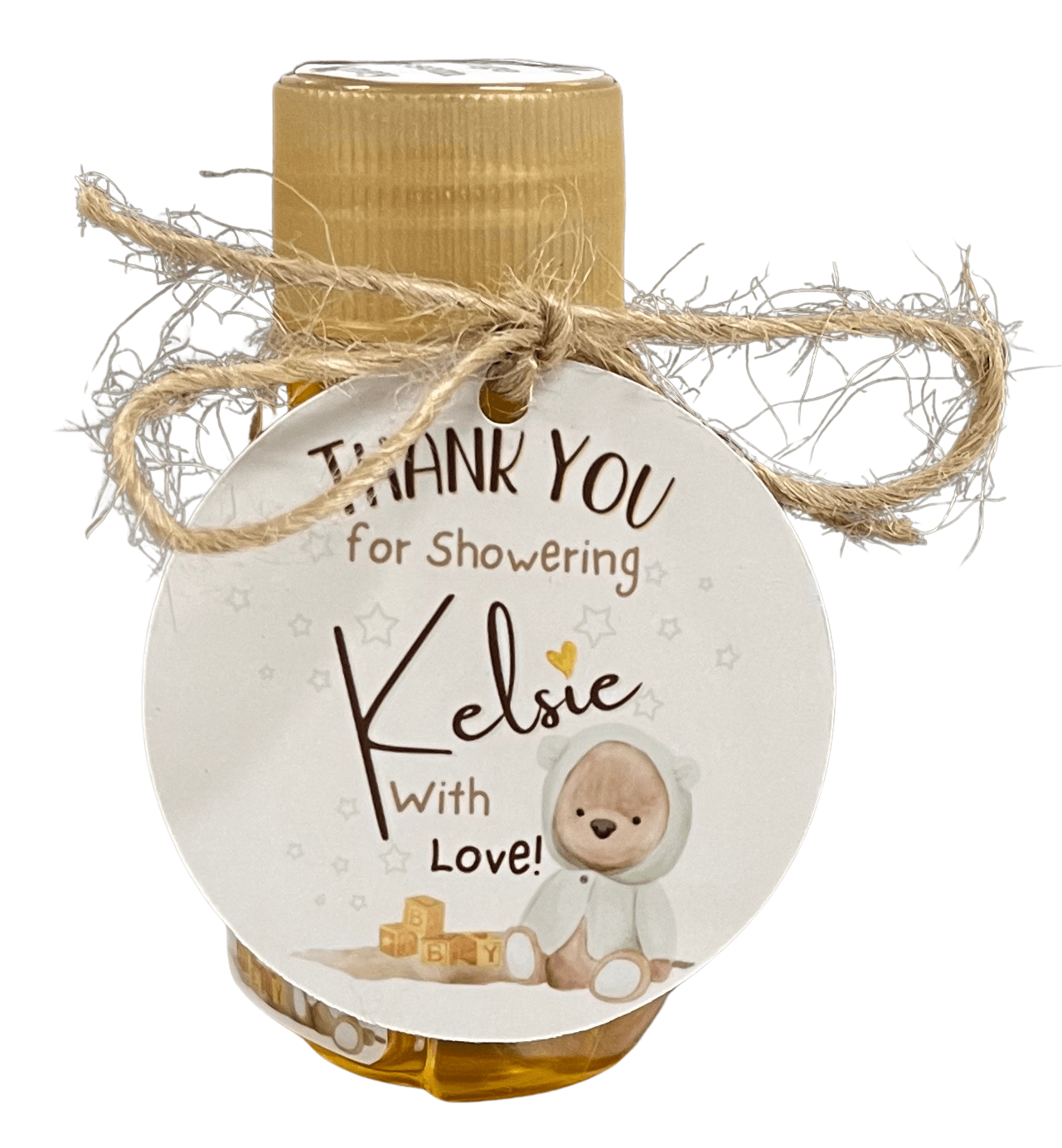 Pure Florida Raw Honey Mini Bears – Set of 100 (2 oz each) - Townsend Honey Farm LLC